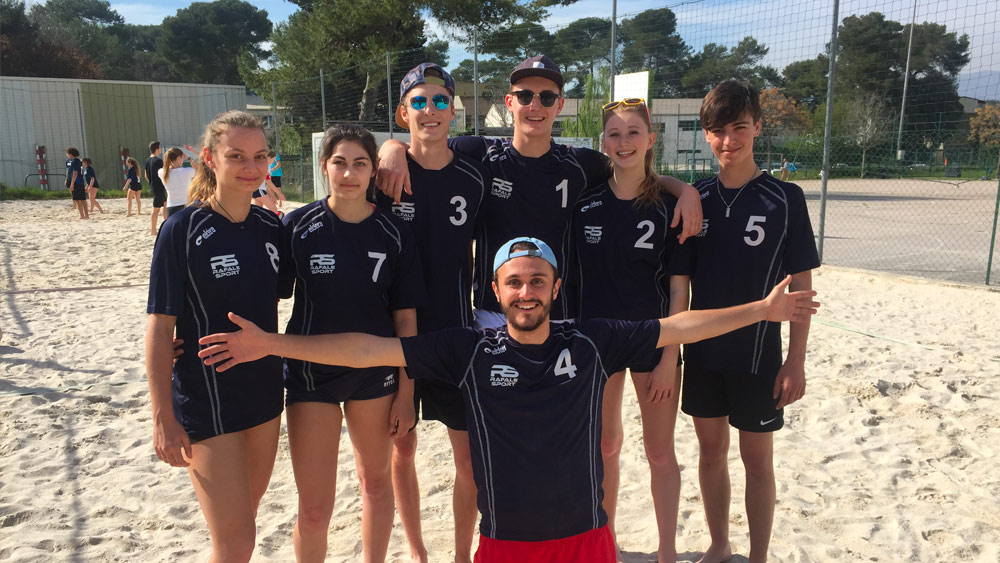 Beach volley : première étape réussie !