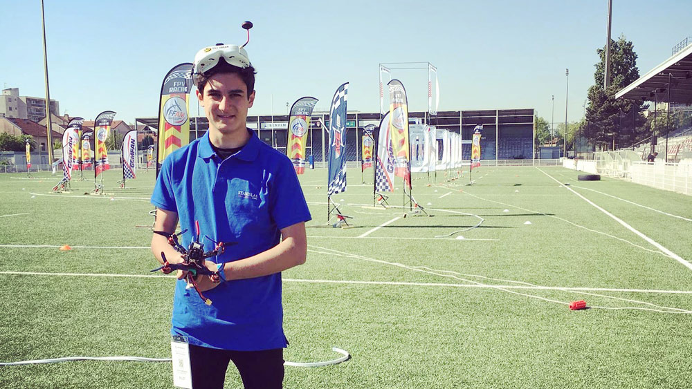 Course de drones à la FPV World Cup de Lyon