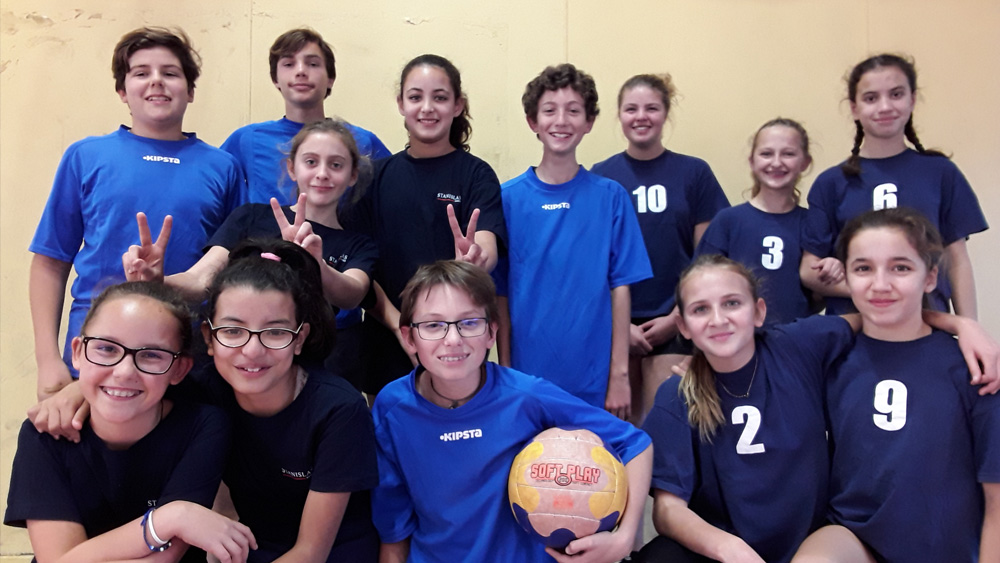 Ouverture du championnat unss benjamins volley débutants