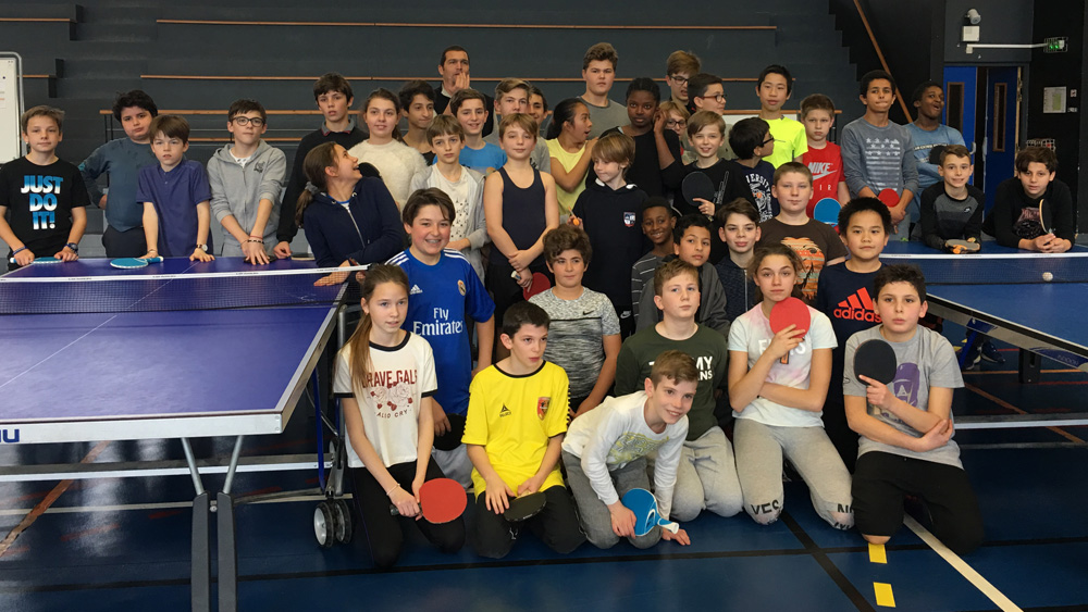 Championnat inter collège en tennis de table