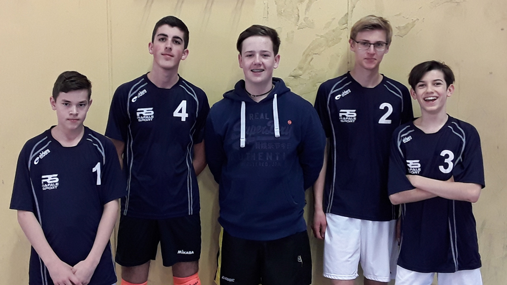 Podium pour nos minimes garçons en volley ball