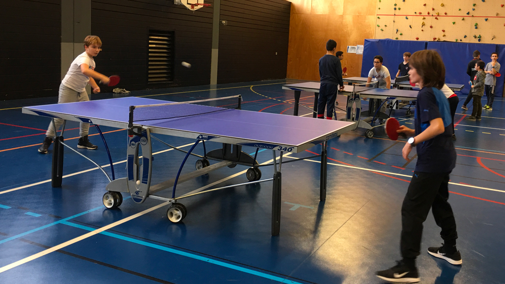 Tennis de table : compétition UNSS du 12 décembre