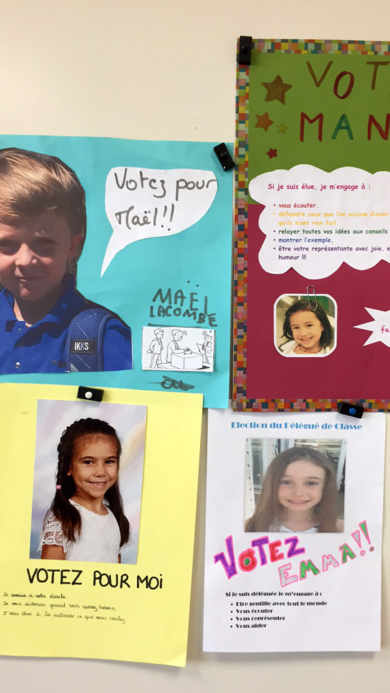 Affiche Campagne Electorale Delegue Classe Stanislas Cannes - De la campagne au dépouillement, l'élection des