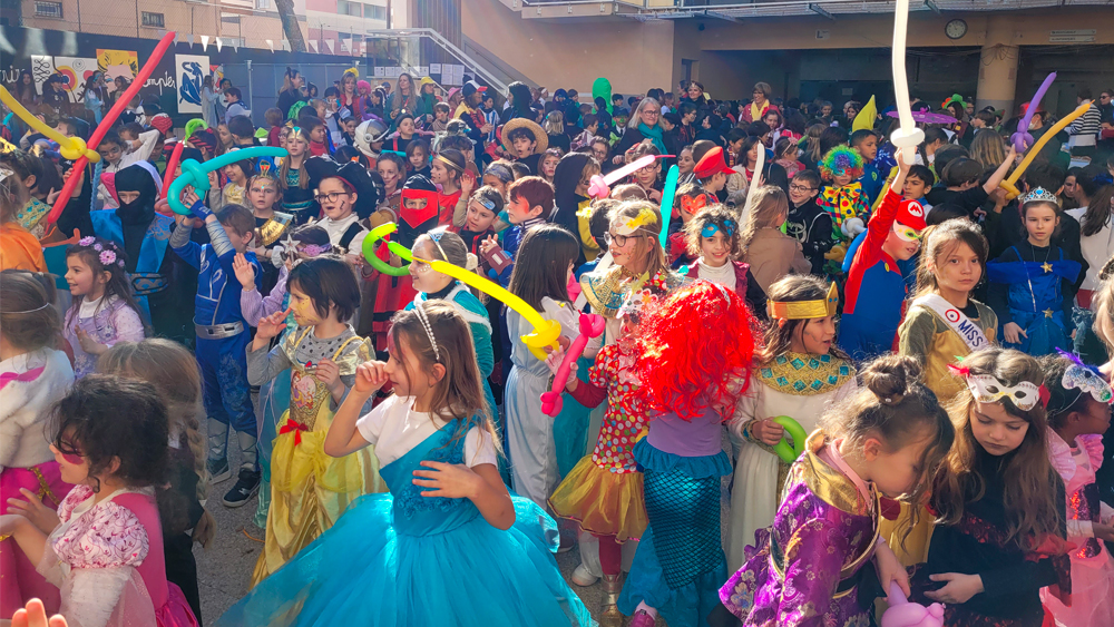 Carnaval 13 février 2024 à l'école