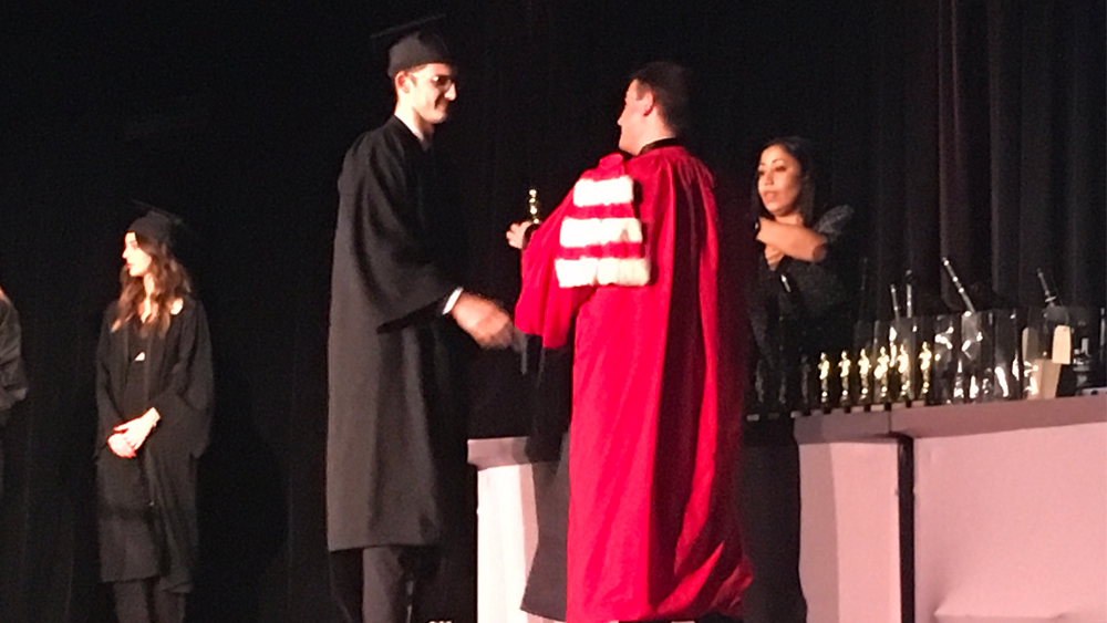 Un étudiant de Stan à l’honneur