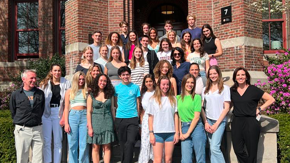 Nos lycéens à Boston !