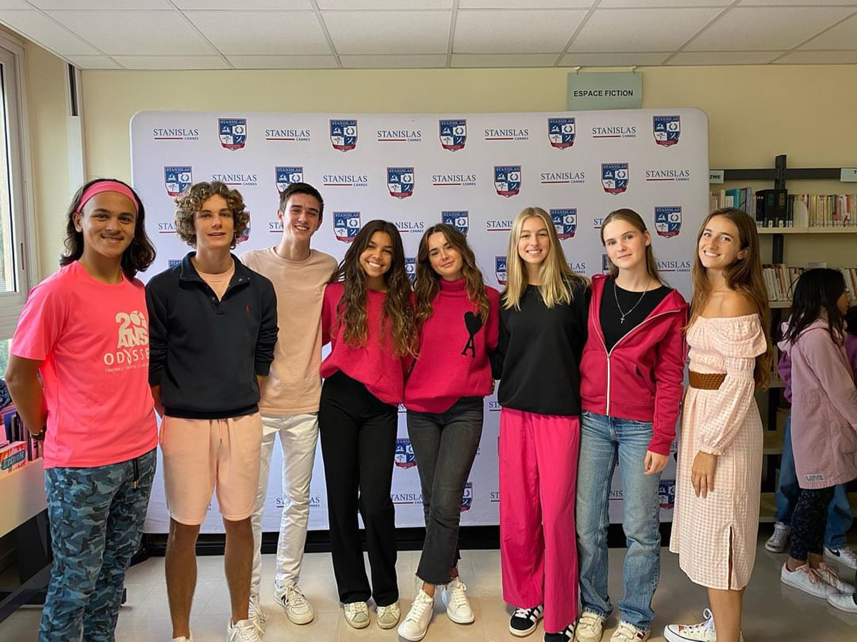 Stanislas Cannes Stan en rose