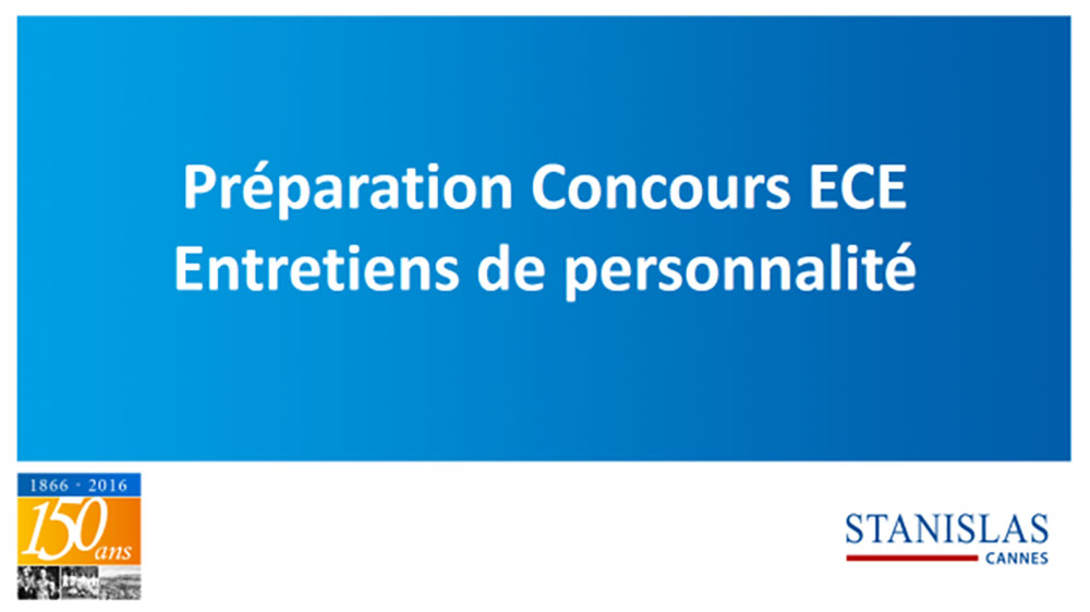 Préparation des entretiens en ECE 1ère année : objectif dans... 20 mois !