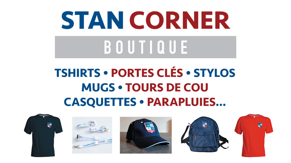 Vente STAN CORNER jeudi 5 et vendredi 6 septembre