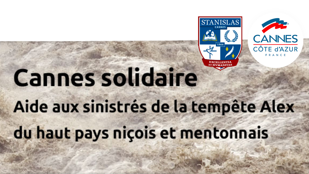 Tempête Alex : Solidarité avec les sinistrés