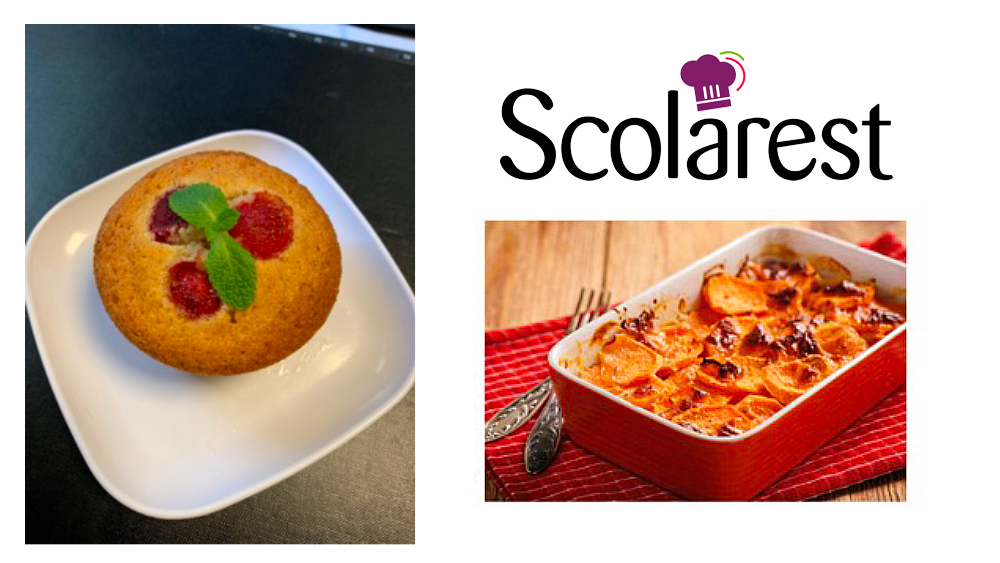 2 recettes de notre partenaire Scolarest