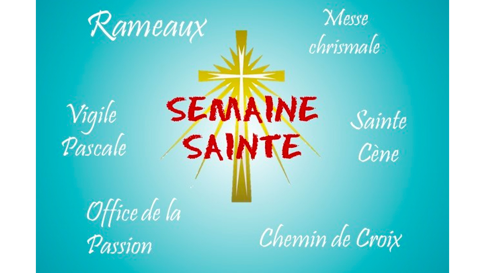 Célébration de la semaine Sainte